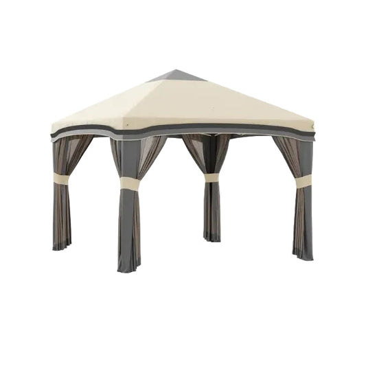 10' x 10' Pop-Up Gazebo with Mesh Netting