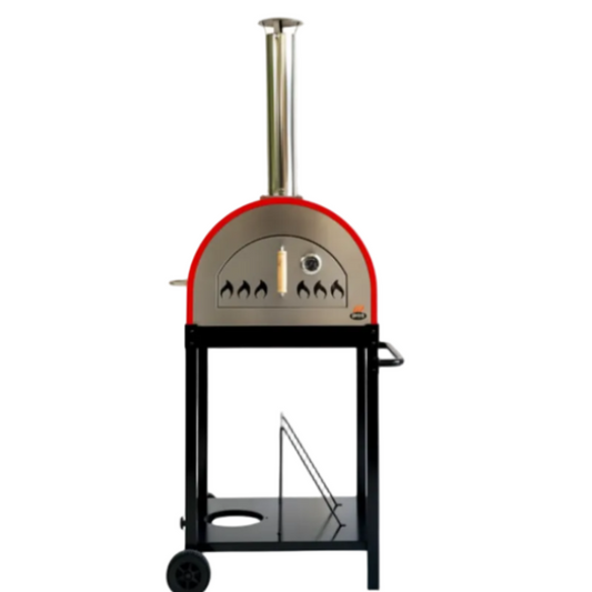 WPPO Traditional 25" Dual-Fuel Wood-Fired Outdoor Oven – Wood & Gas Pizza Oven