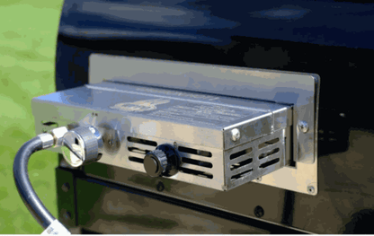 WPPO Traditional 25" Dual Fueled Pizza Oven With Gas Attachment-Wood and Gas Powered