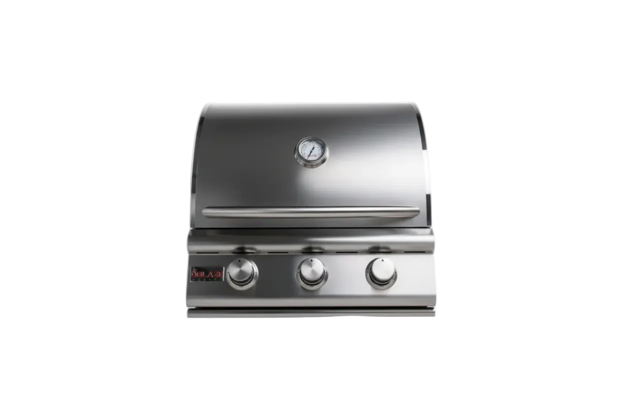 Blaze LBM 25-Inch 3-Burner Built-In Propane Gas Grill - BLZ-3LBM-LP
