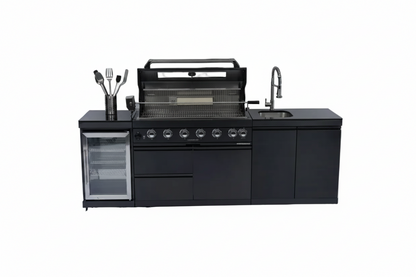 43-Inch Deluxe Stainless Steel Gas Outdoor Kitchen Grill