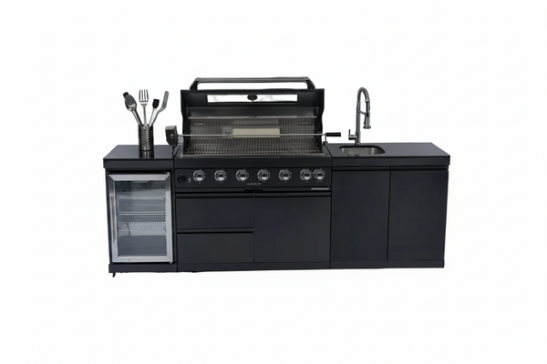 43-Inch Deluxe Stainless Steel Gas Outdoor Kitchen Grill