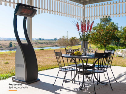 Bromic Tungsten Smart-Heat Portable Freestanding Gas Heater
