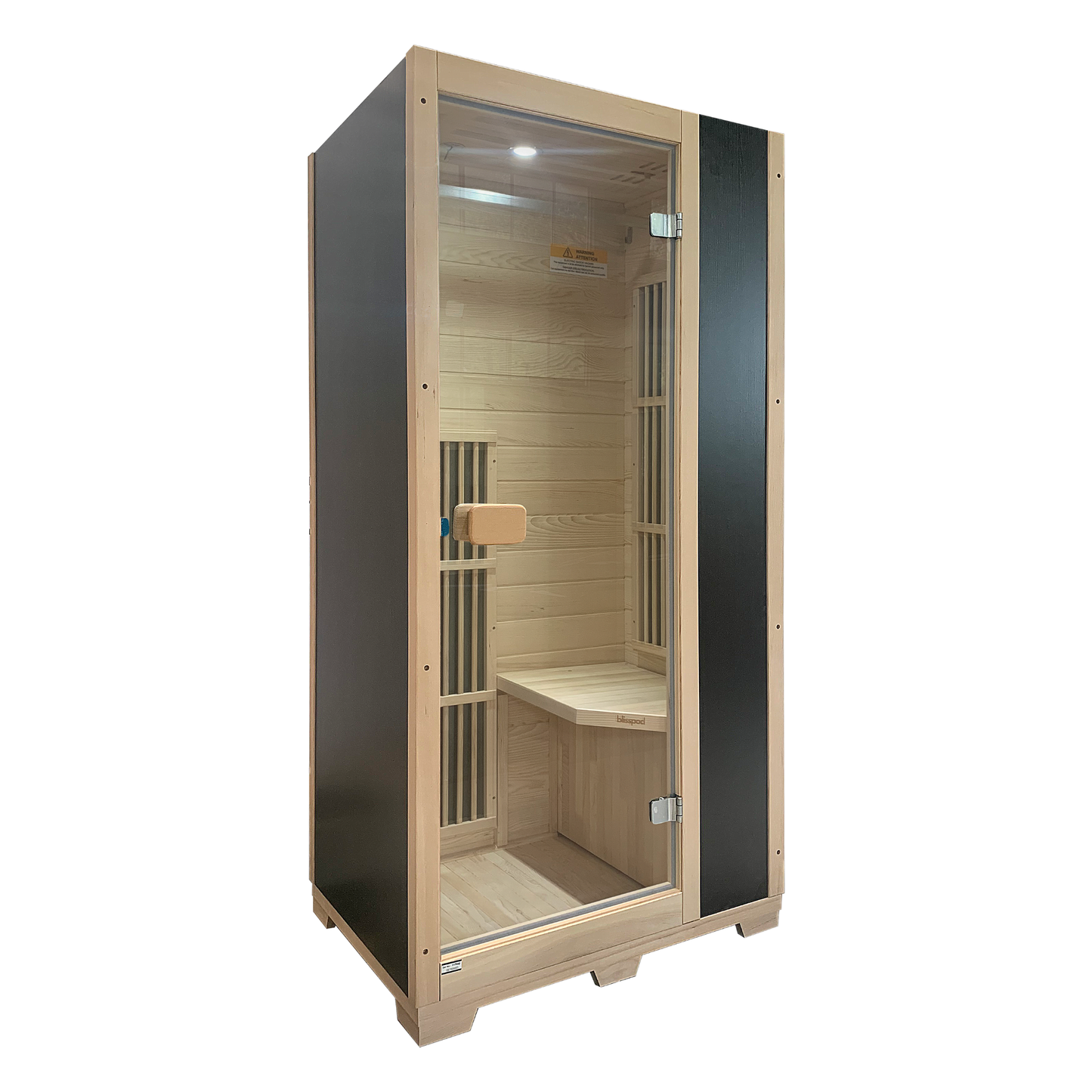 Blisspod | Vienna | Far Infrared Sauna | Canadian Hemlock Very Low EMF- 1 Person