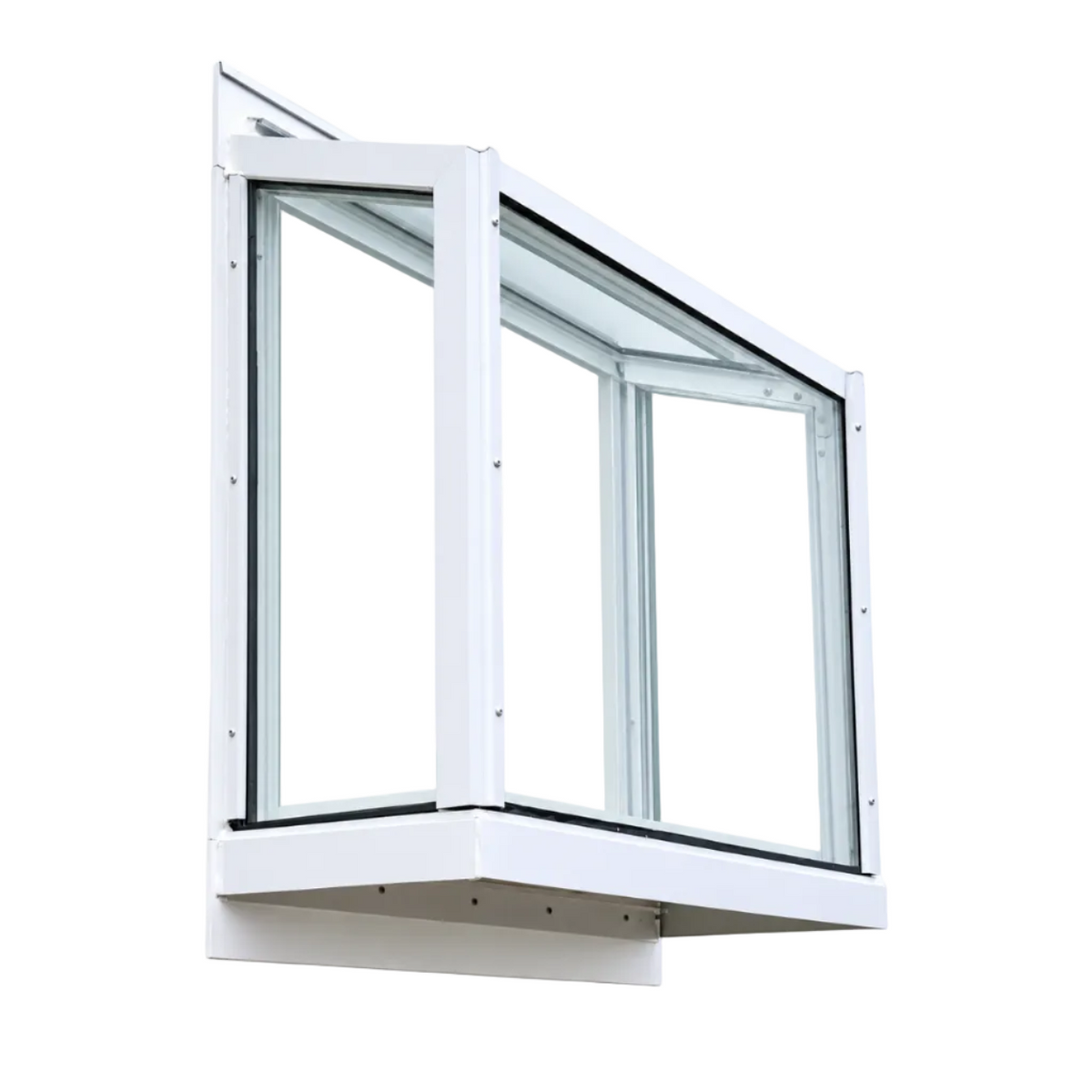 Janco Garden Greenhouse Window – Aluminum Frame Low-E Tempered Glass