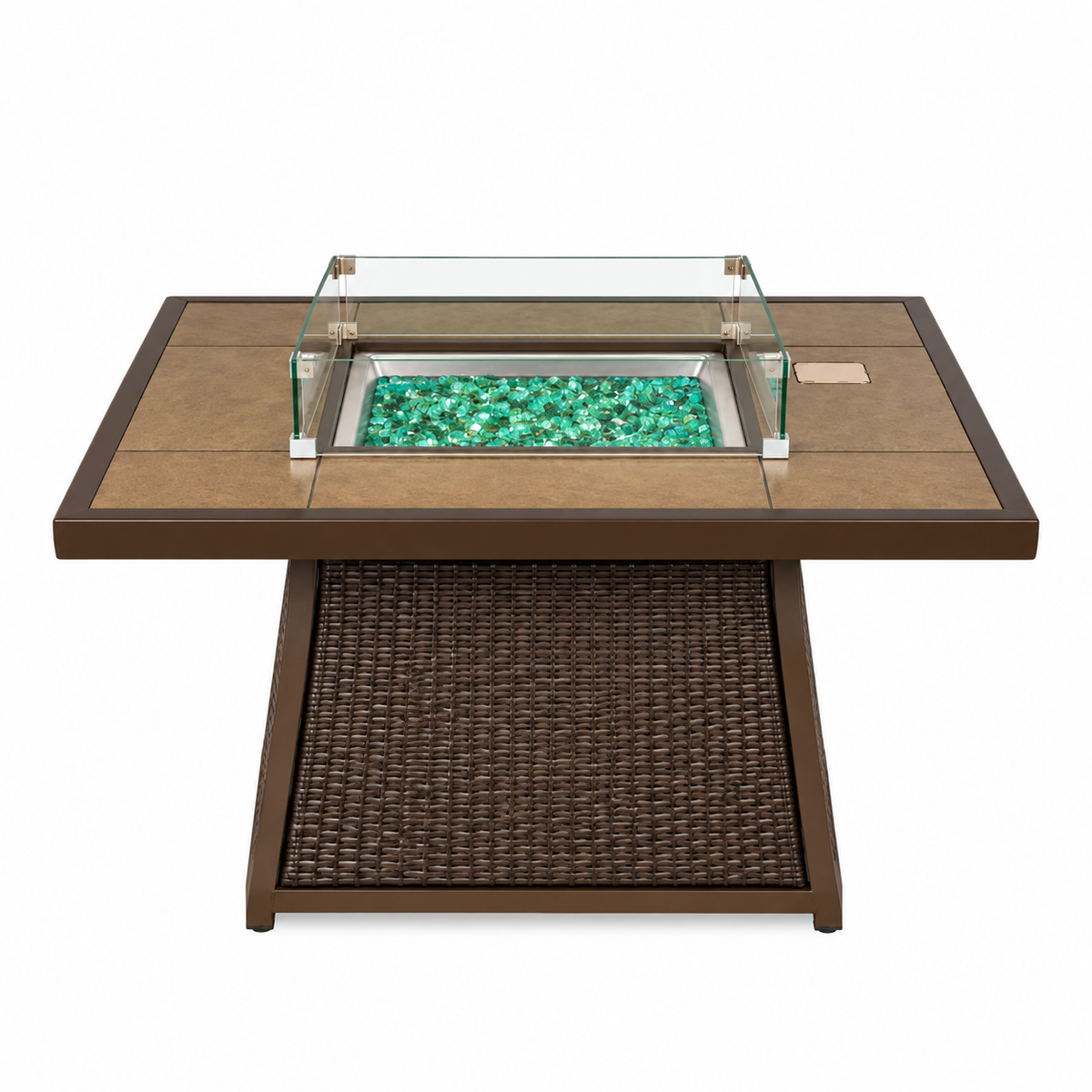 42" Outdoor Fire Pit Table for Patio