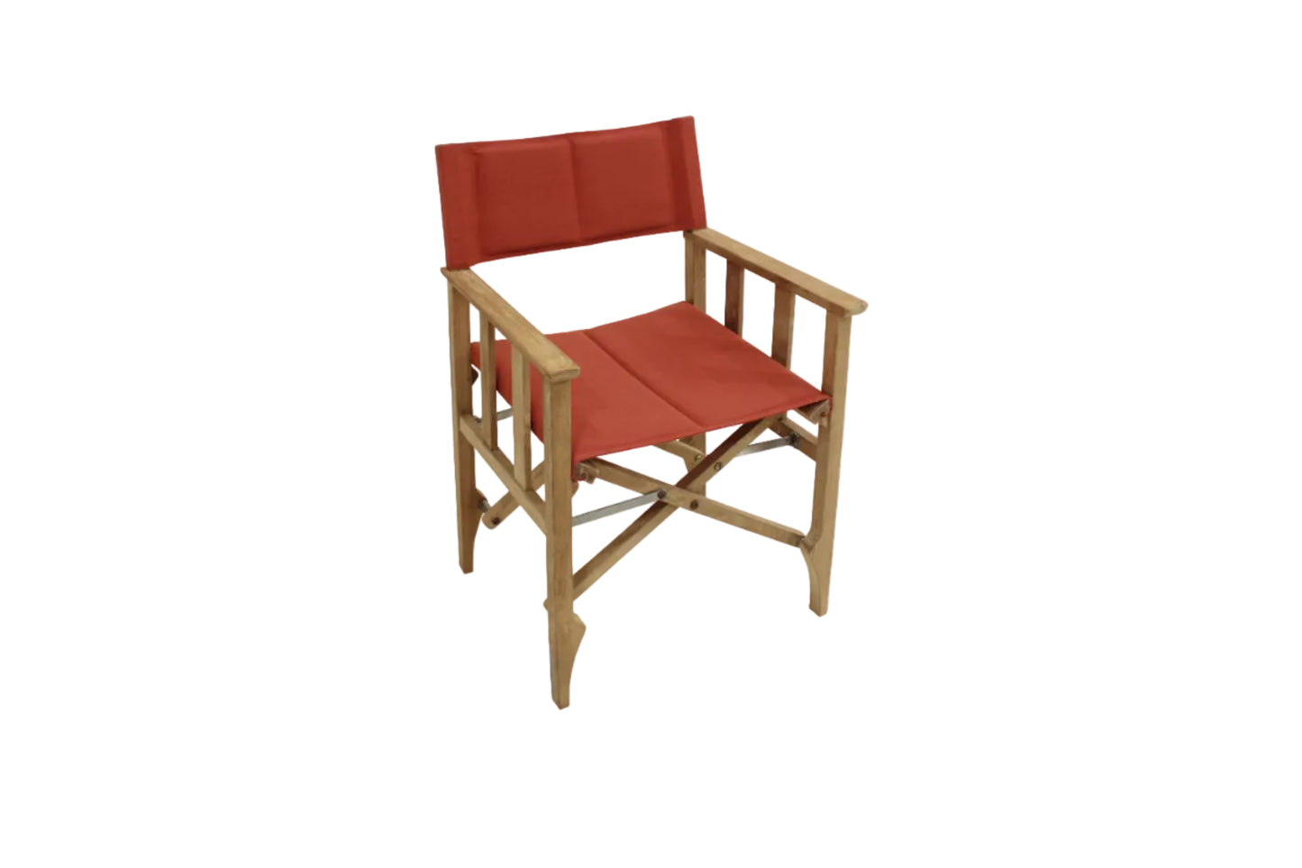 Zircon Teak Director Chair ‚Äì Red - 1 Piece
