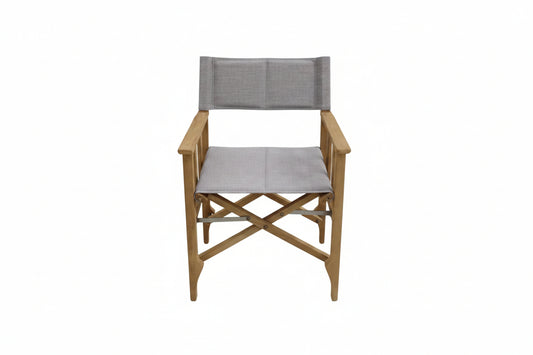Zircon Teak Director Chair ‚Äì Vintage Khaki - 1 Piece