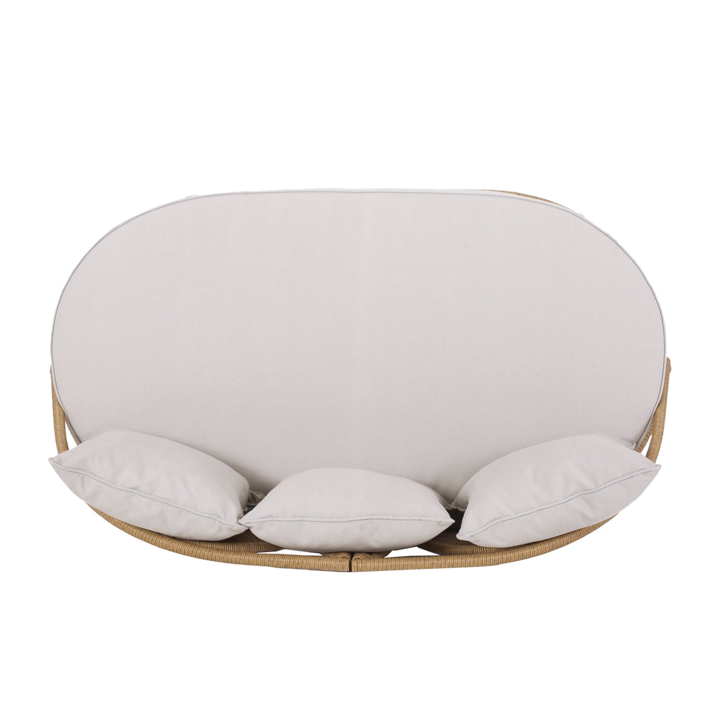 Patio Furniture Outdoor Daybed with Wicker Rattan