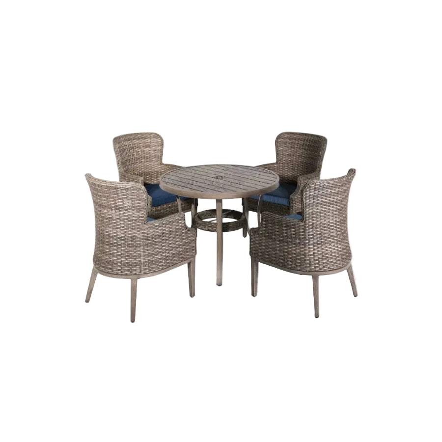 Tenaya 5-Piece Wicker Dining Set