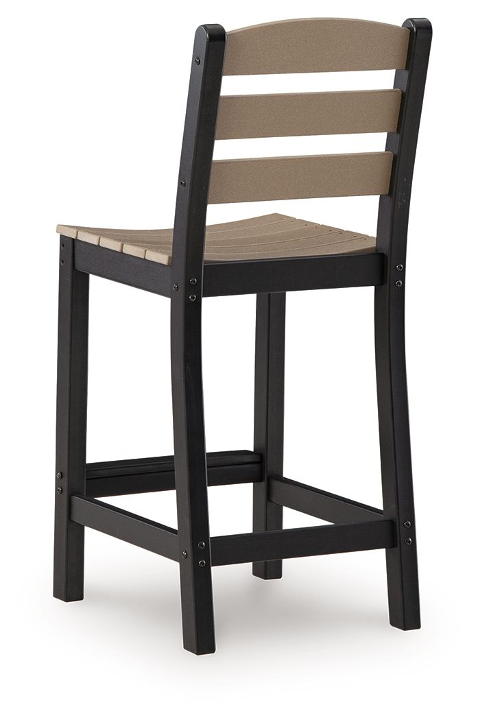 Shoreline Beach - Outdoor Counter Table And 2 Barstools