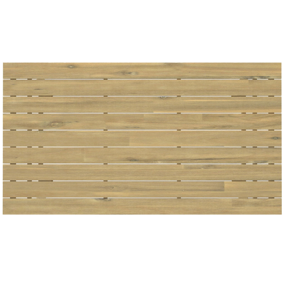Kona - Outdoor Dining Table - Light Teak
