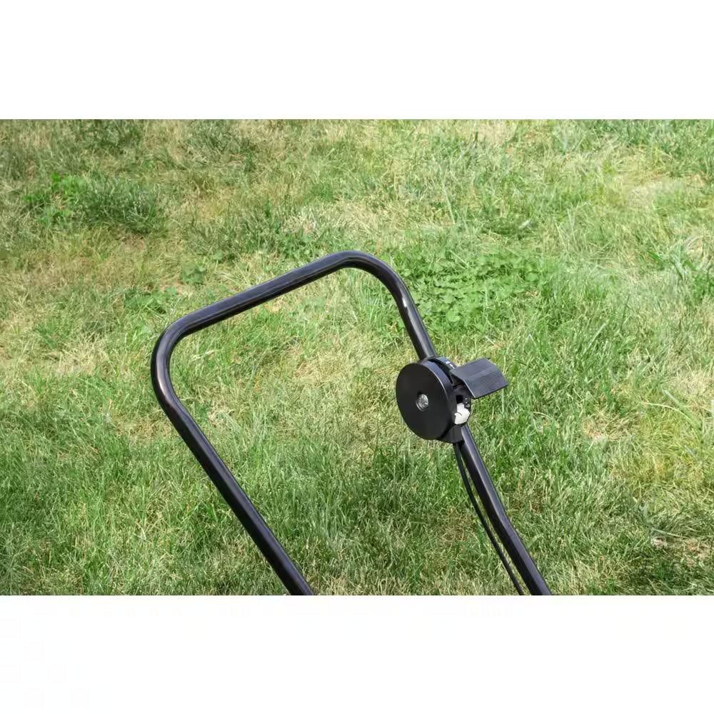 50 Lbs. Capacity Side Deflector Push Broadcast Spreader for Seed, Fertilizer and Ice Melt