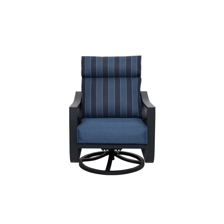 Jarvis Aluminum Swivel Rocking Chair Set of 2
