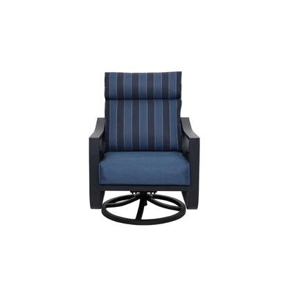 Jarvis Aluminum Swivel Rocking Chair Set of 2