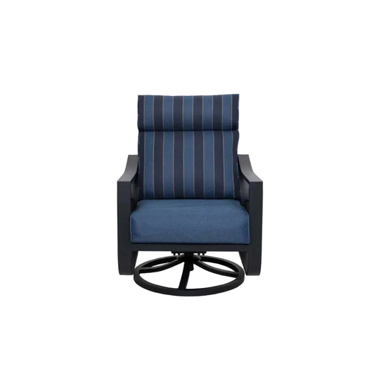 Jarvis Aluminum Swivel Rocking Chair Set of 2