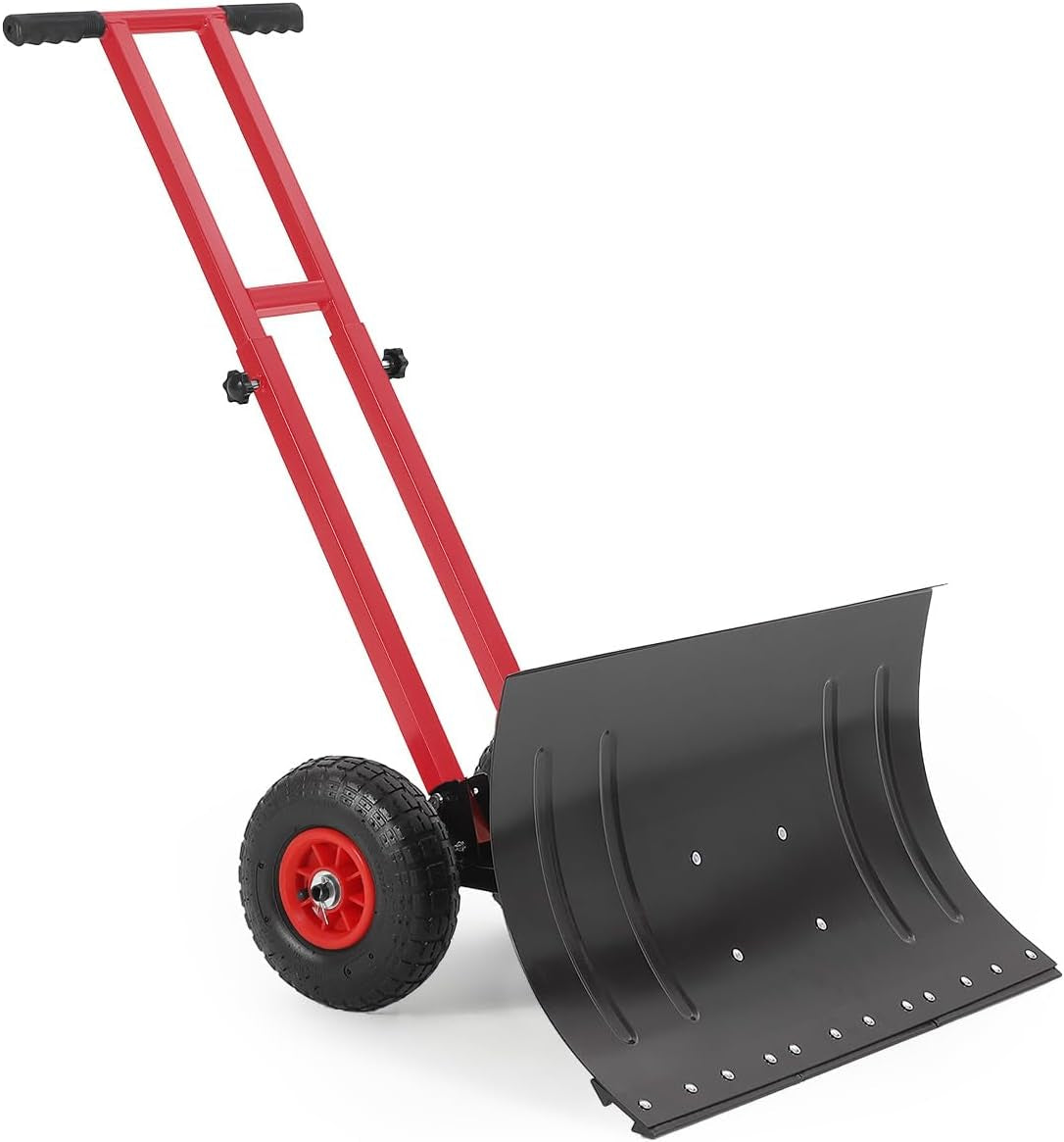 29X16.5 in Snow Shovel with 7-Position Angled Blade