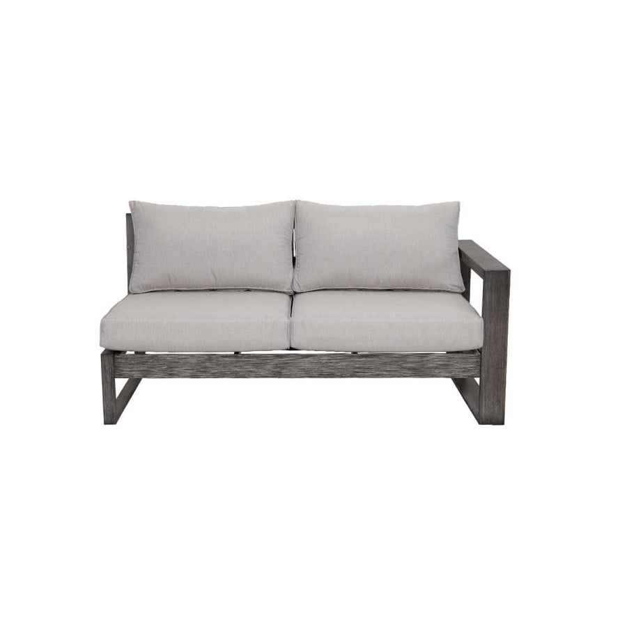 Walsh 4-Piece Aluminum Firepit Sofa Set