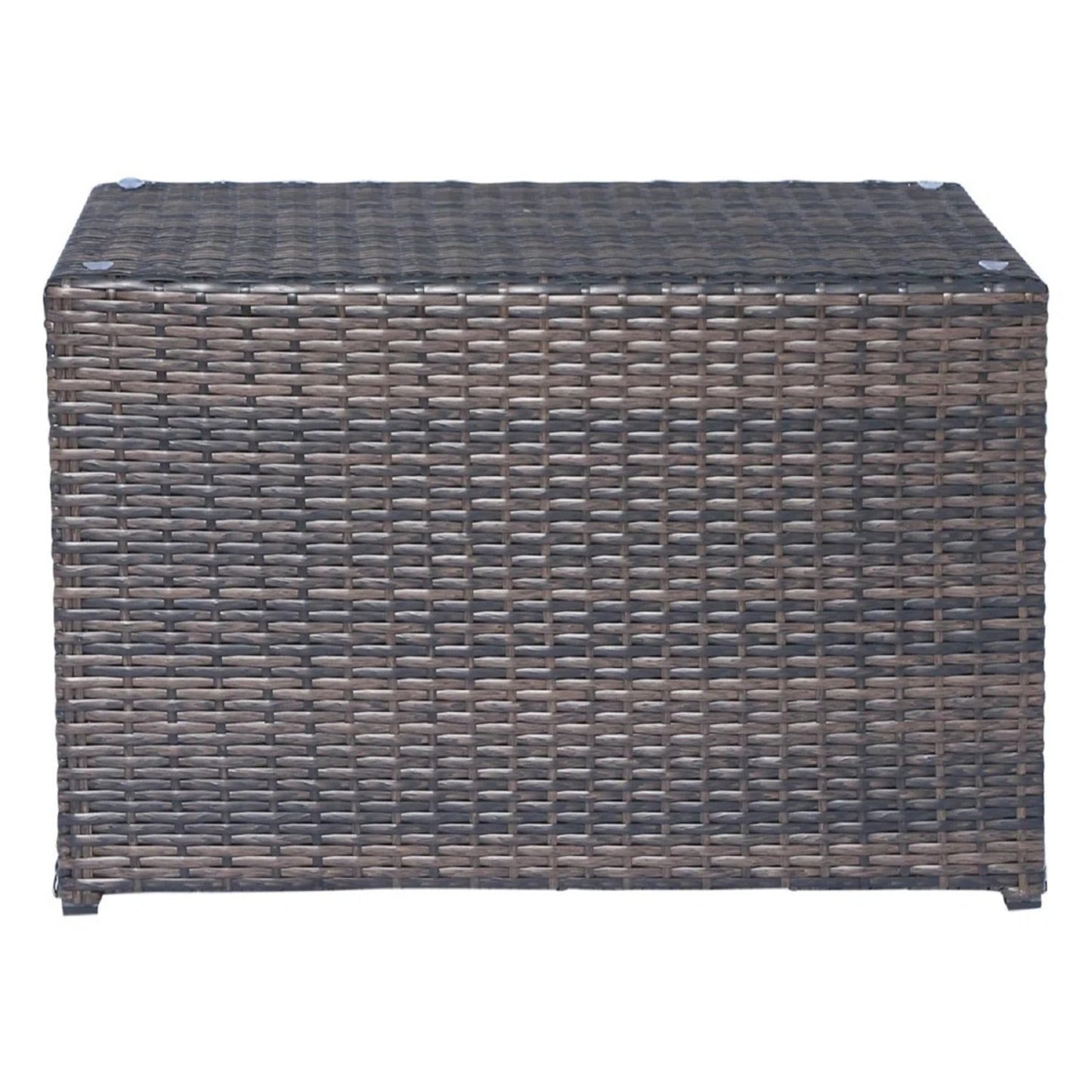 Fully Assembled 4-Piece Outdoor Wicker Seating Set with Cushions