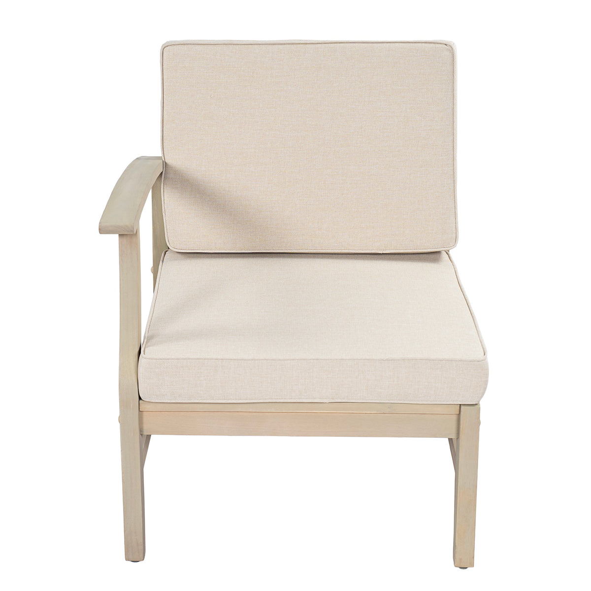Perla 5-Pcs Sofa Set - Acacia Wood Patio Seating