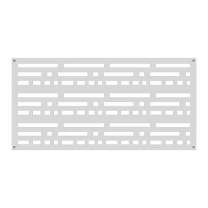 2 Ft. X 4 Ft. Morse White Polypropylene Decorative Screen Panel