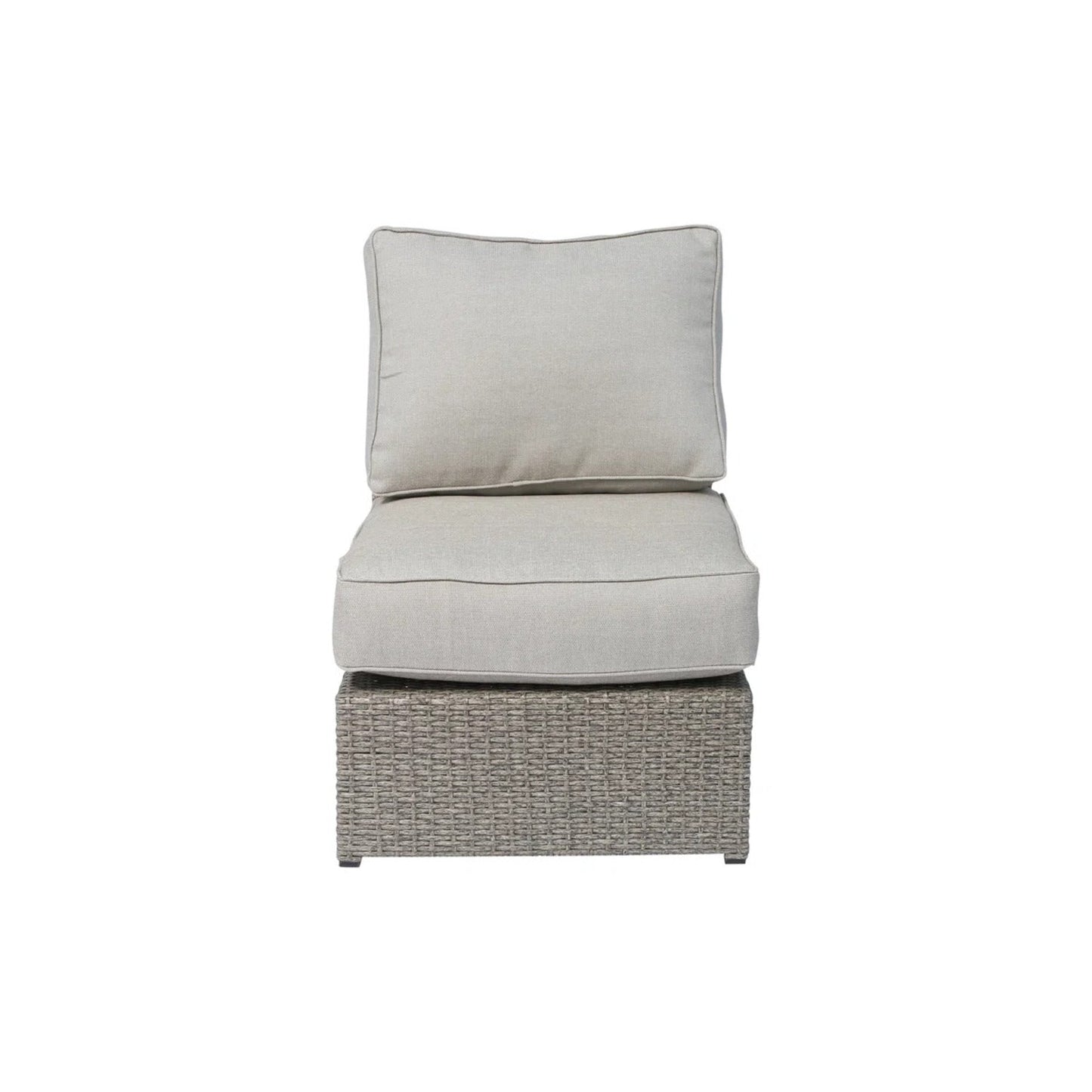 All-Weather Wicker Patio Sectional Set for 4