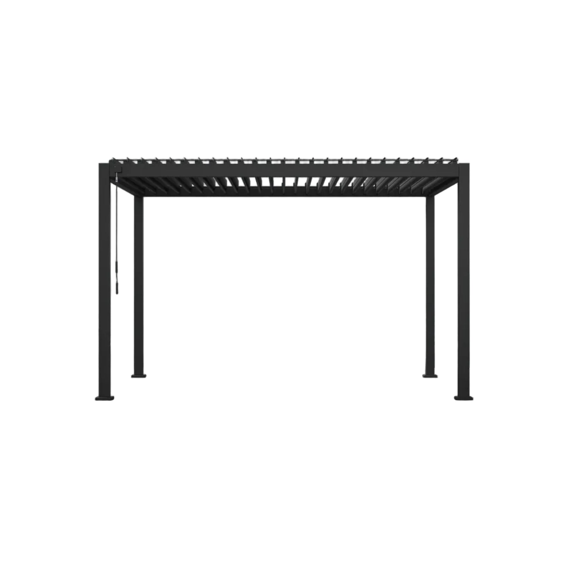 Mirador Adjustable Louvered Aluminum Pergola 10' X 13'