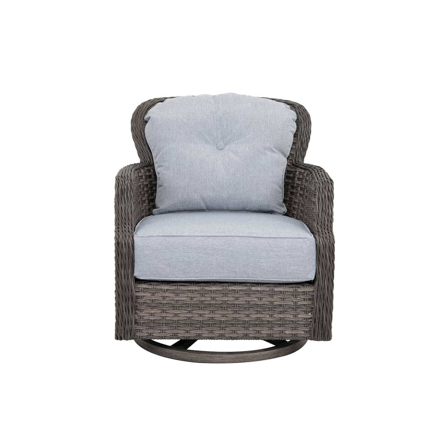 2 Tenaya Wicker Swivel Rocking Chair - Set of 2