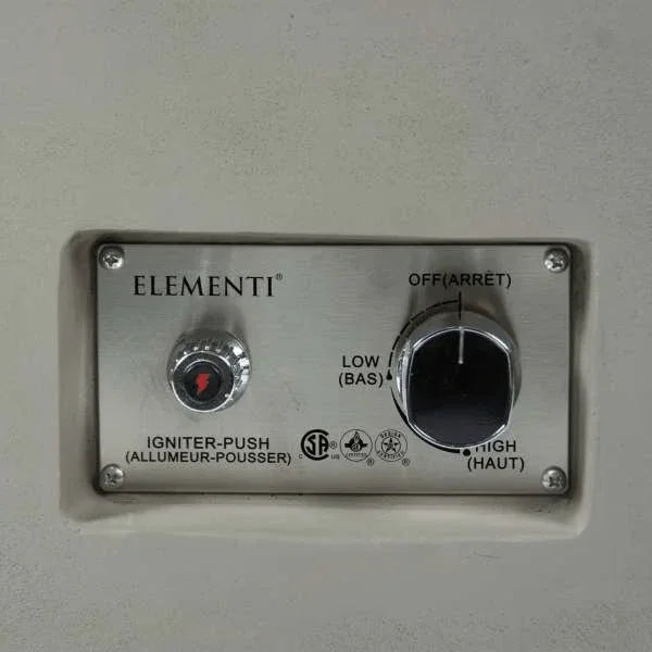 Elementi Plus Colosseo Fire Table