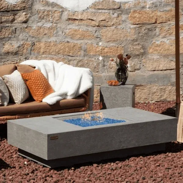 Elementi Plus Monte Carlo 60" GFRC Outdoor Fire Table