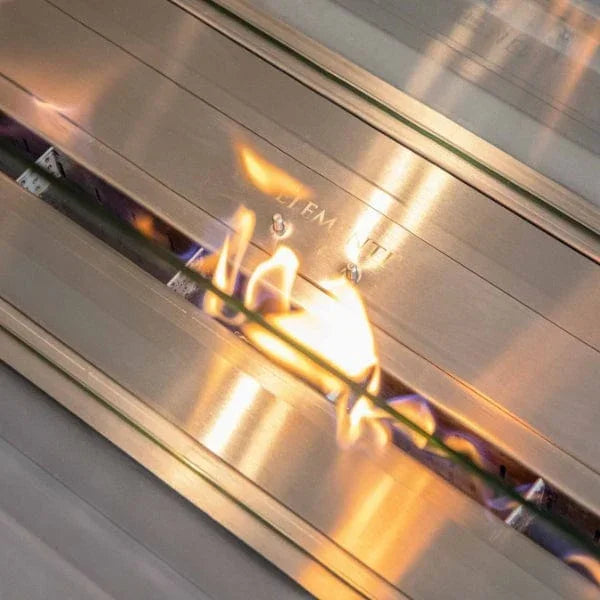 Elementi Sydney 62" Indoor/Outdoor Ethanol Fire Pit Table – Modern GFRC Design