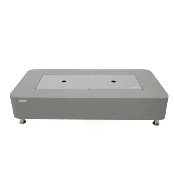 Elementi Sydney 62" Indoor/Outdoor Ethanol Fire Pit Table – Modern GFRC Design