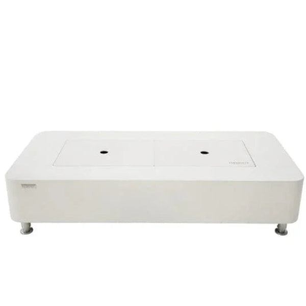 Elementi Sydney 62" Indoor/Outdoor Ethanol Fire Pit Table – Modern GFRC Design