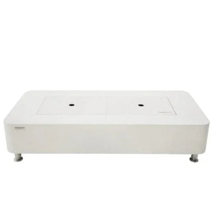 Elementi Sydney 62" Indoor/Outdoor Ethanol Fire Pit Table – Modern GFRC Design