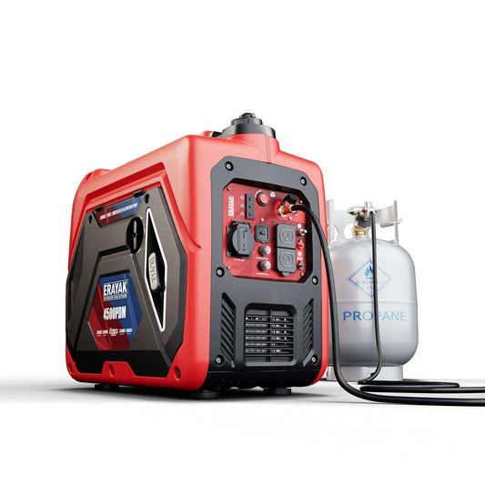 4500W Dual-Fuel Quiet Portable Inverter Generator