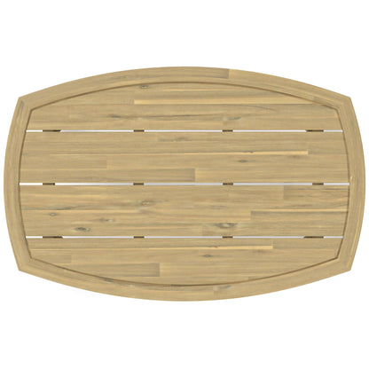 Parkside - Outdoor Coffee Table - Light Teak