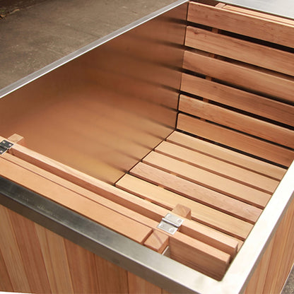 FINNMARK SoulCold™ 1‑Person Cold & Hot Plunge – Stainless Steel Tub with Chiller & Heater