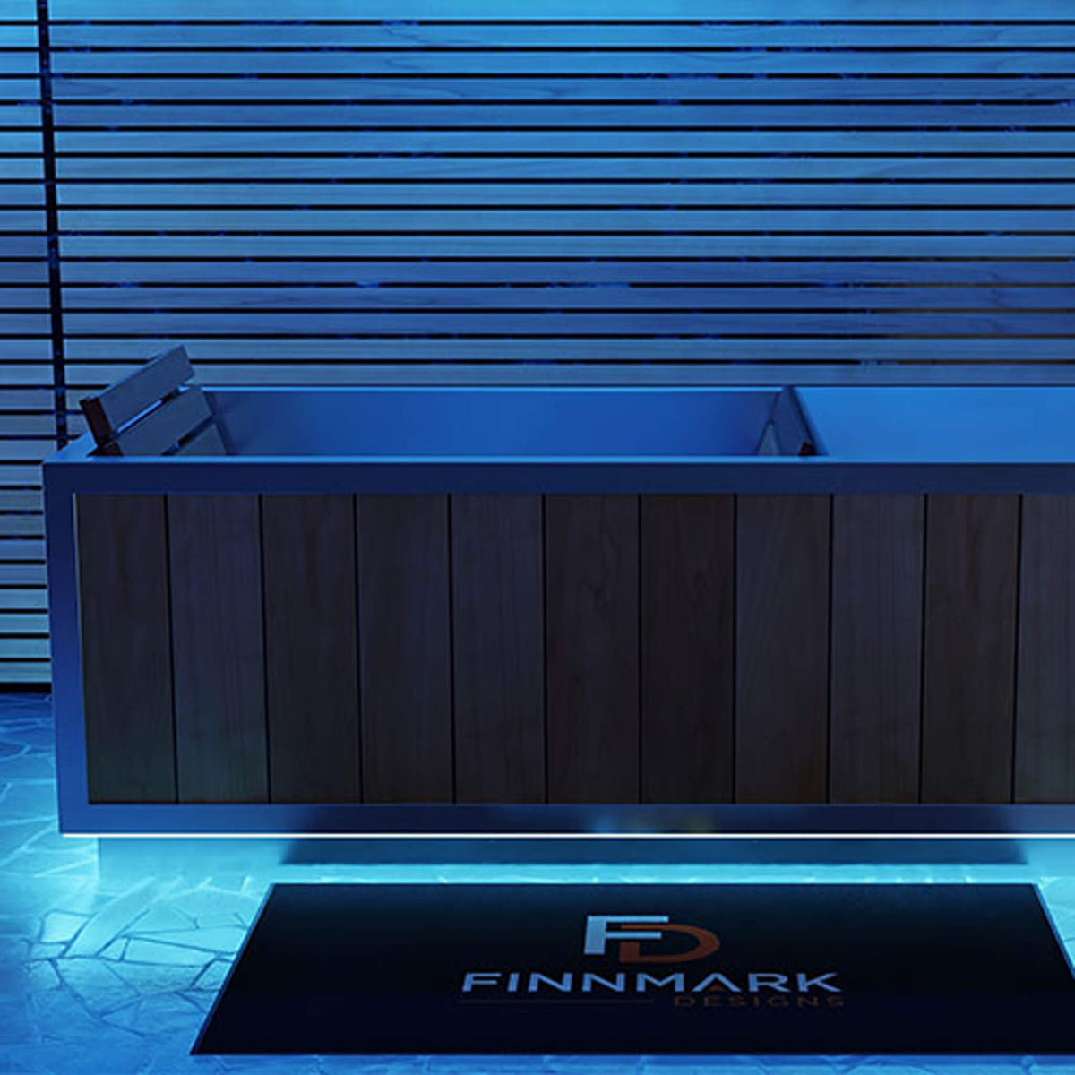 FINNMARK SoulCold™ 1‑Person Cold & Hot Plunge – Stainless Steel Tub with Chiller & Heater