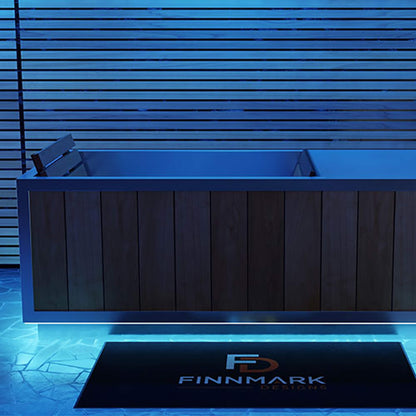 FINNMARK SoulCold™ 1‑Person Cold & Hot Plunge – Stainless Steel Tub with Chiller & Heater