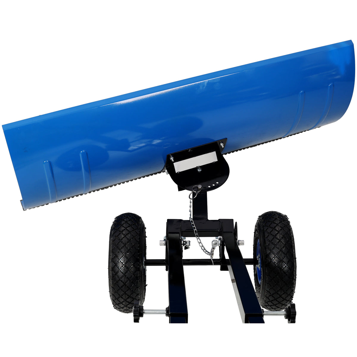 Dual Bar Snow Shovel with Wheels, 38.6-Inch Blade, Adjustable Handle