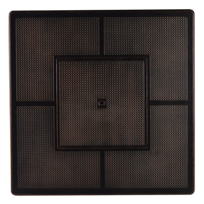 Black Aluminum Fire Table Set with Two Loveseats and Two Club Chairs