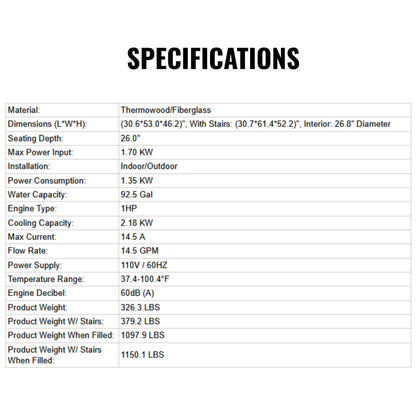 Icetubs Icebarrel Cold Plunge – Thermowood Build, App Control & 3‑Stage Filtration