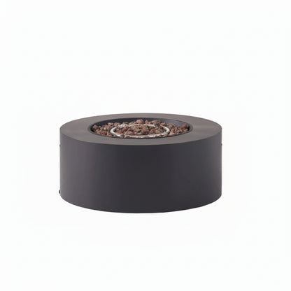 Alora Modern 32-Inch 40K BTU Round Iron Propane Fire Pit