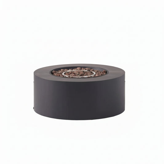 Alora Modern 32-Inch 40K BTU Round Iron Propane Fire Pit
