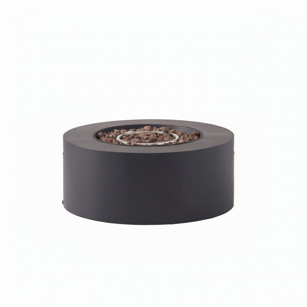 Alora Modern 32-Inch 40K BTU Round Iron Propane Fire Pit