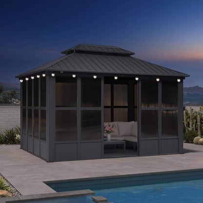 Vista Outdoor Hardtop Aluminum Solarium