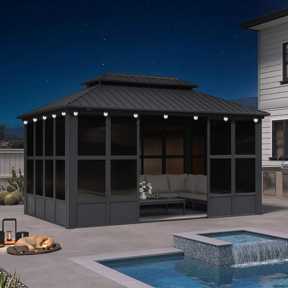 Vista Outdoor Hardtop Aluminum Solarium