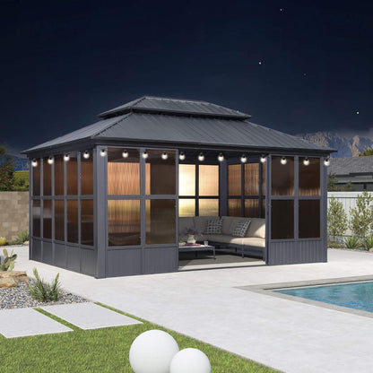 Vista Outdoor Hardtop Aluminum Solarium