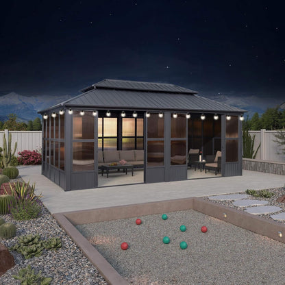 Vista Outdoor Hardtop Aluminum Solarium