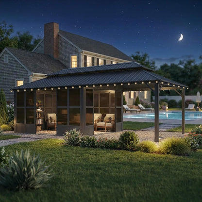 Vista Outdoor Hardtop Aluminum Solarium